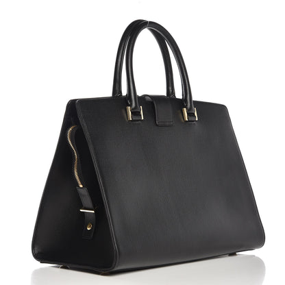 Saint Laurent Textured Calfskin Medium Classic Y Cabas Black 3 of 7