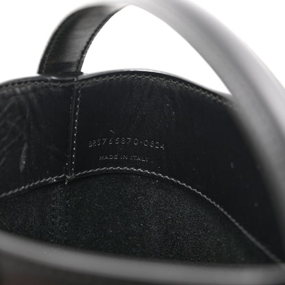 Saint Laurent Shiny Calfskin Le 37 Mini Bucket Bag Black 7 of 10