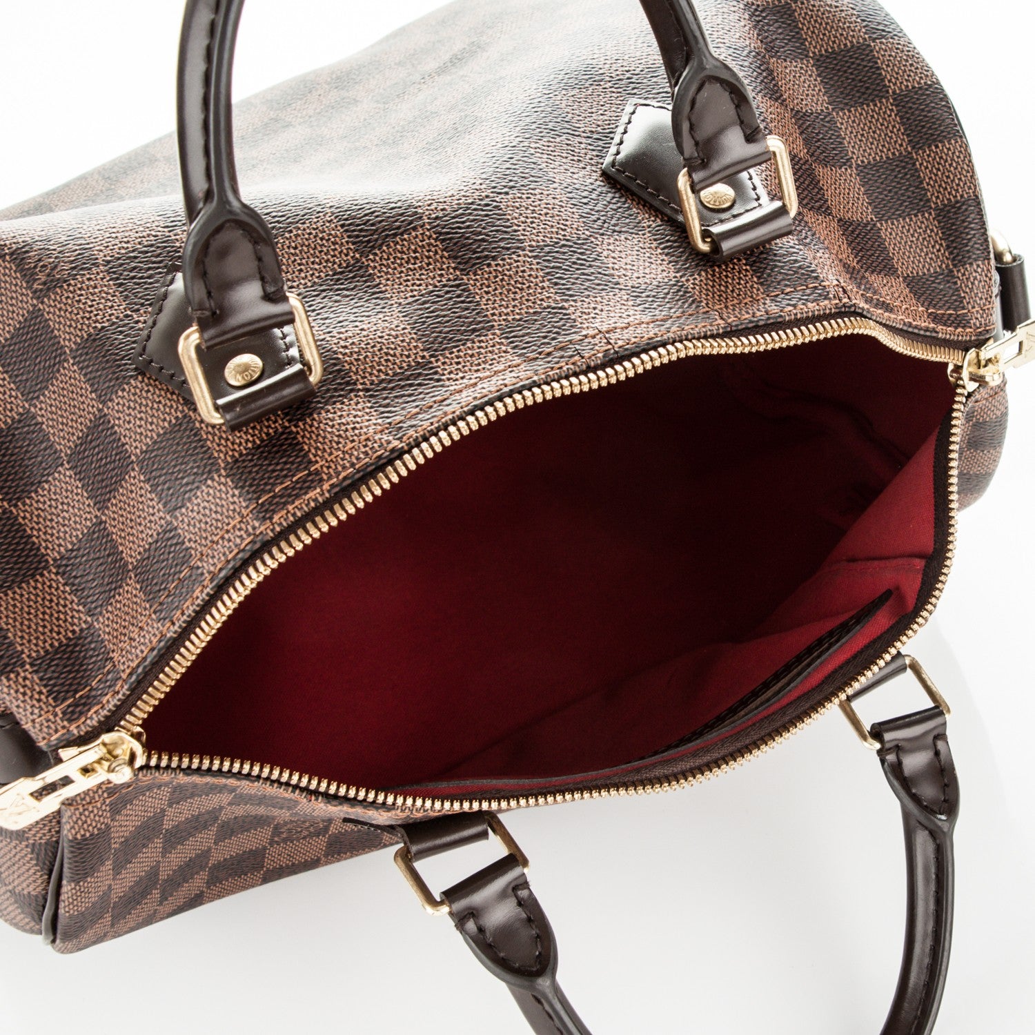 Louis Vuitton Damier Ebene Speedy Bandouliere 30 6 of 6