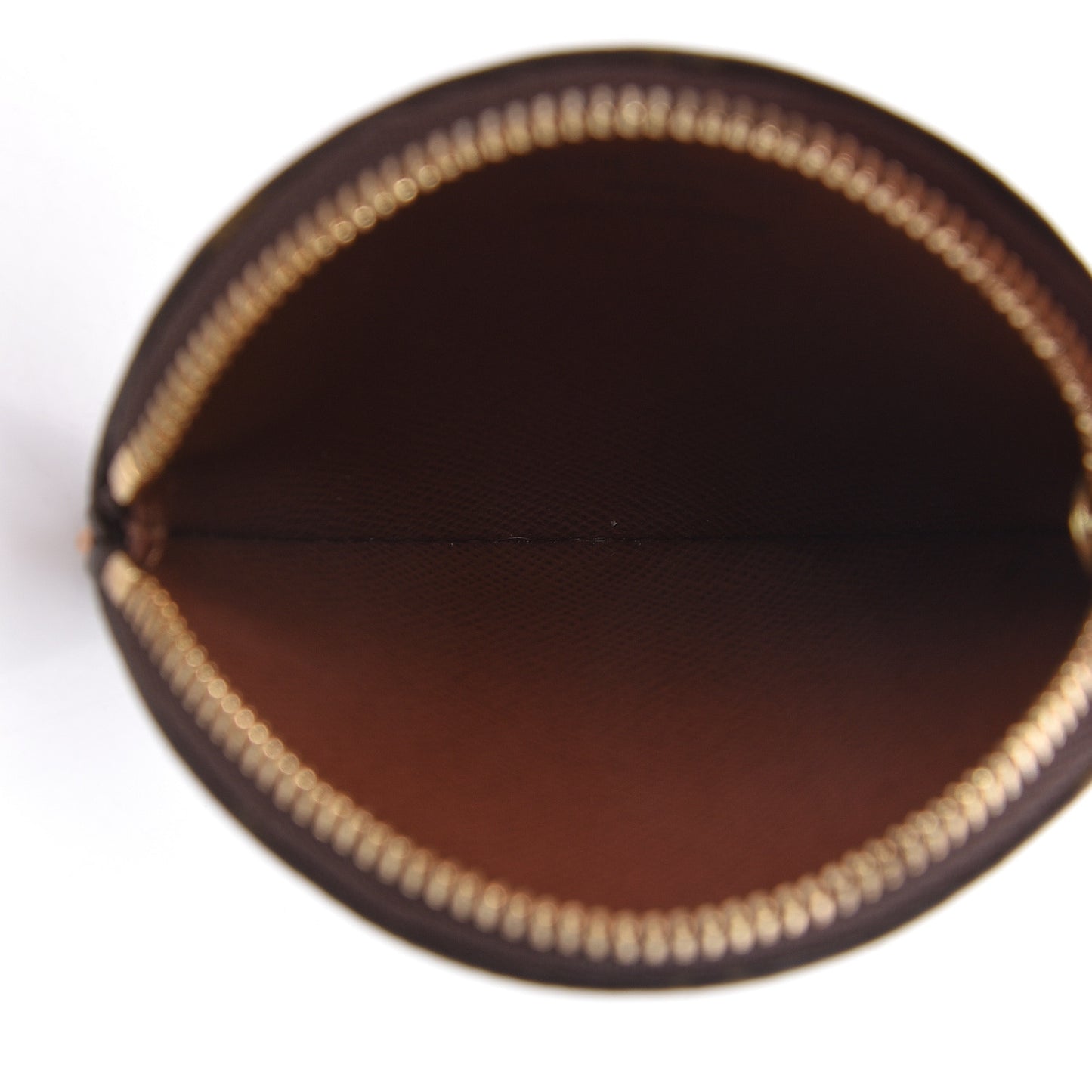 Monogram Round Coin Purse