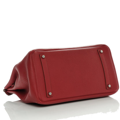Hermes Togo Birkin 35 Rouge Grenat 31 of 36