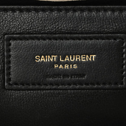 Saint Laurent Lambskin Quilted Monogram Mini Nolita Crema Soft 6 of 11