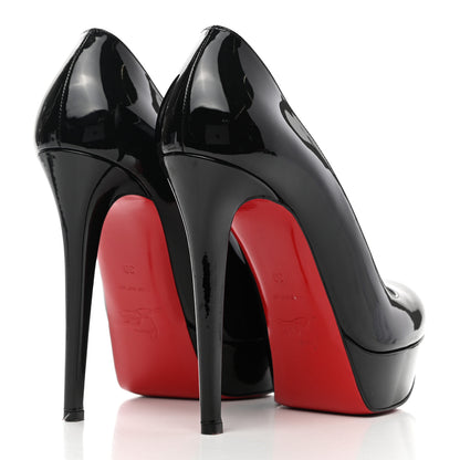 Christian Louboutin Patent Bianca 140 Pumps 39 Black 4 of 9