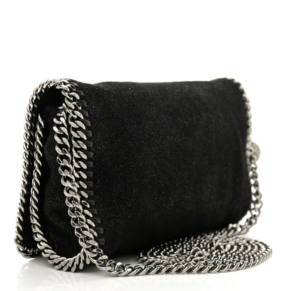 Stella McCartney Shaggy Deer Falabella Crossbody Bag Black 3 of 9