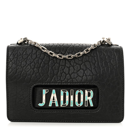 Christian Dior Canyon Grained Lambskin J'Adior Chain Flap Bag Black 1 of 10