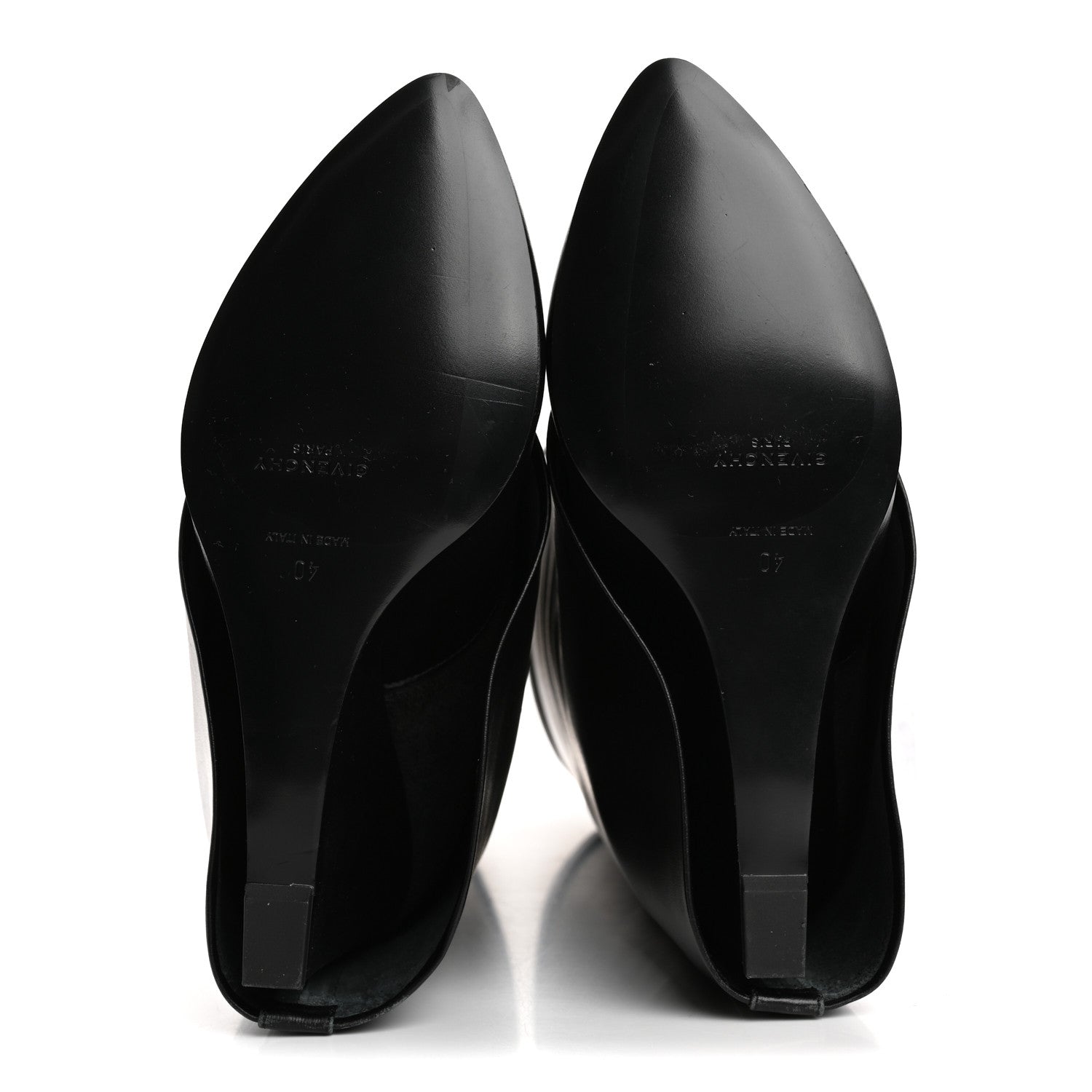 Givenchy Calfskin Shark Lock Pant Boots 40 Black 5 of 11