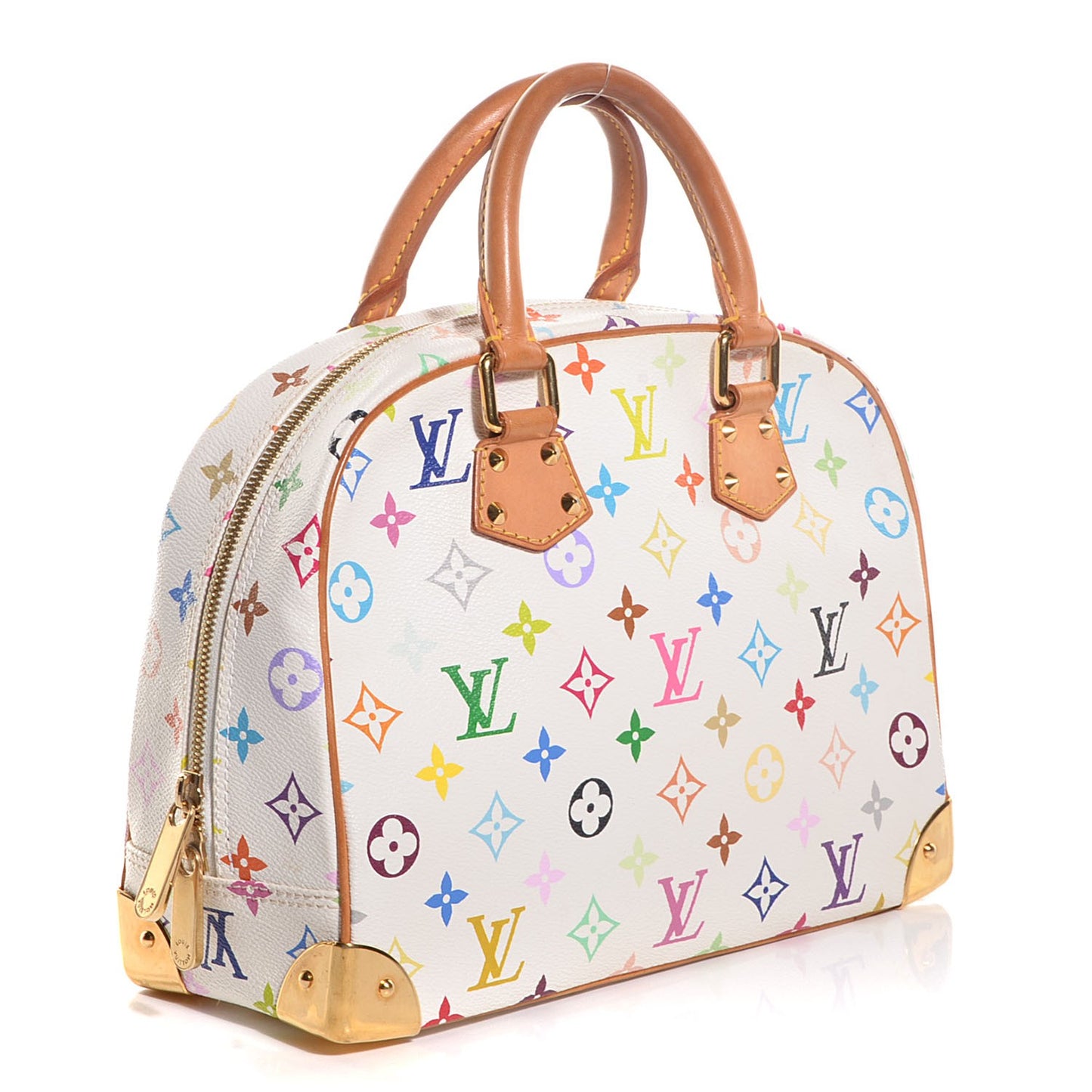 Monogram Multicolor Trouville White