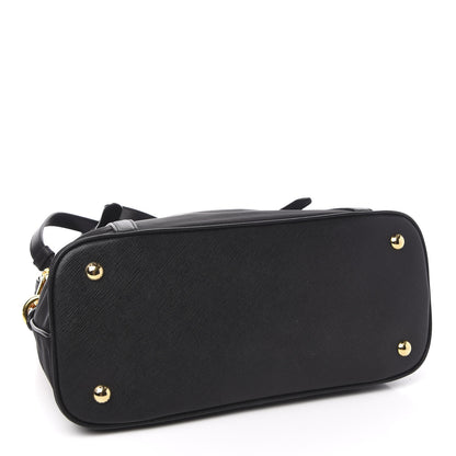 Prada Tessuto Nylon Saffiano Tote Black 5 of 11