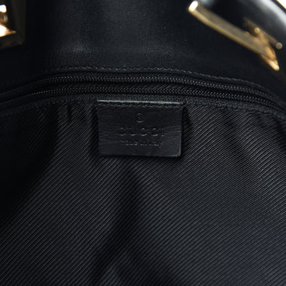 Gucci Monogram Large Bucket Tote Black 6 of 10