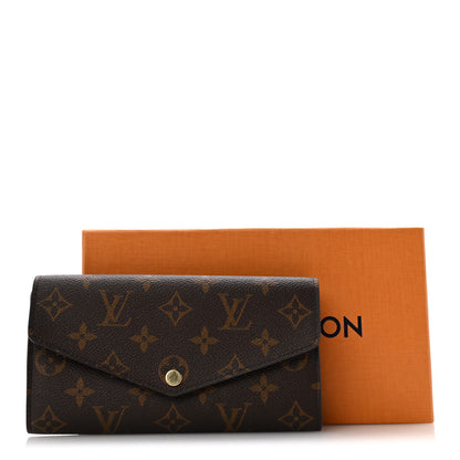 Louis Vuitton Monogram Sarah Wallet NM Coquelicot Coquelicot 10 of 10