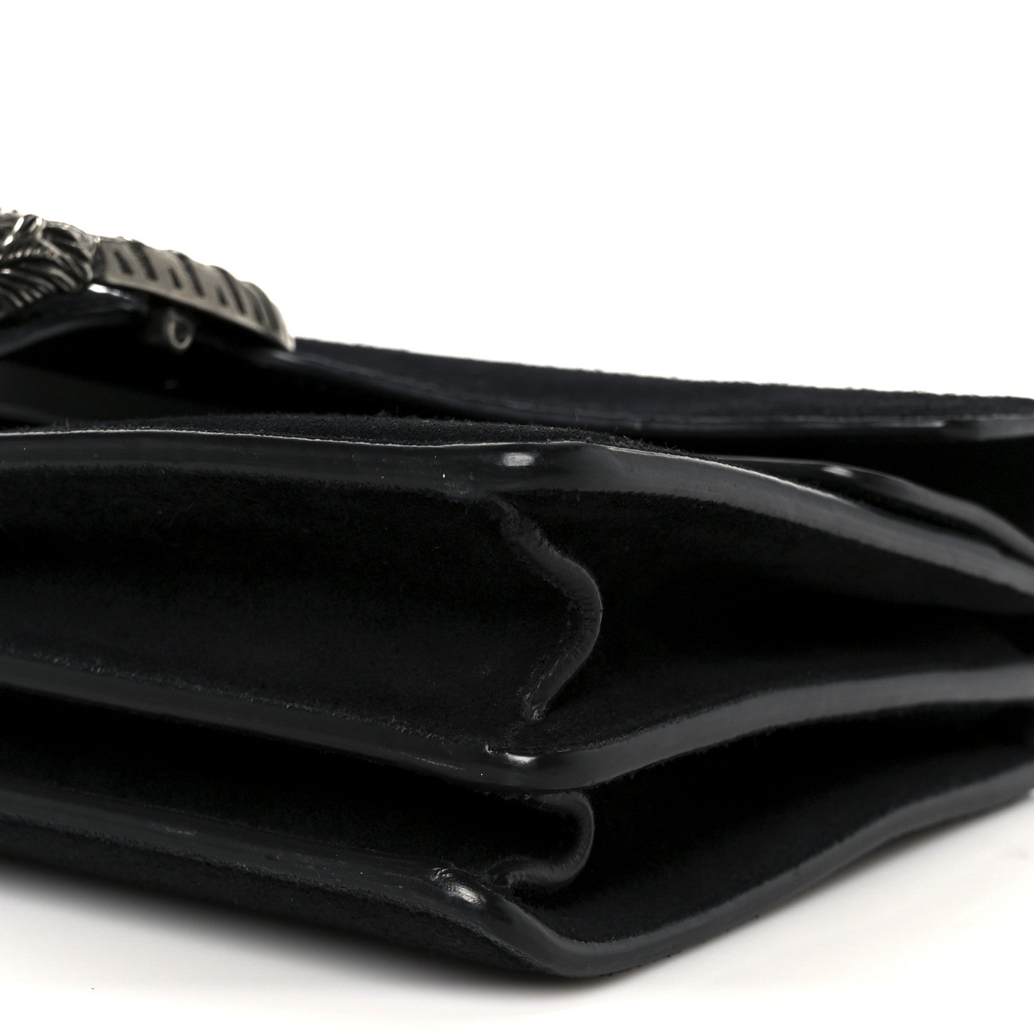 Gucci Suede Small Dionysus Shoulder Bag Black 10 of 10