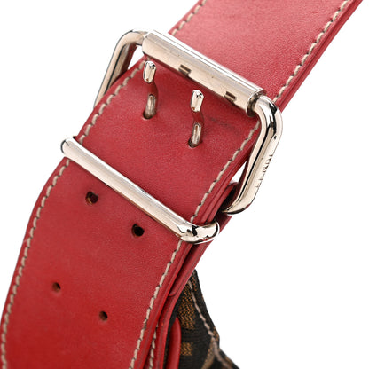 Fendi Zucca Shoulder Bag Red 11 of 11