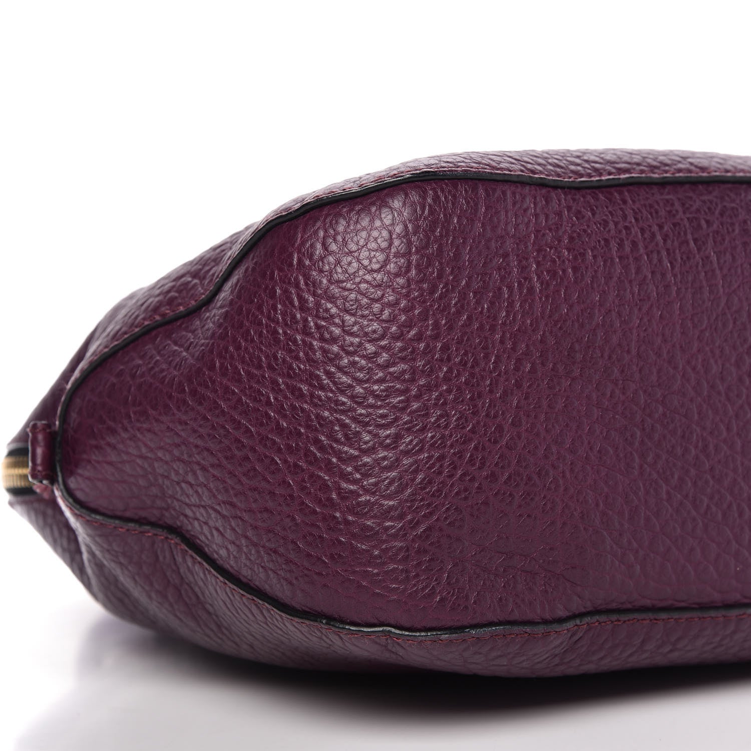 Burberry Heritage Grain Medium Orchard Bowling Bag Damson Magenta 6 of 13