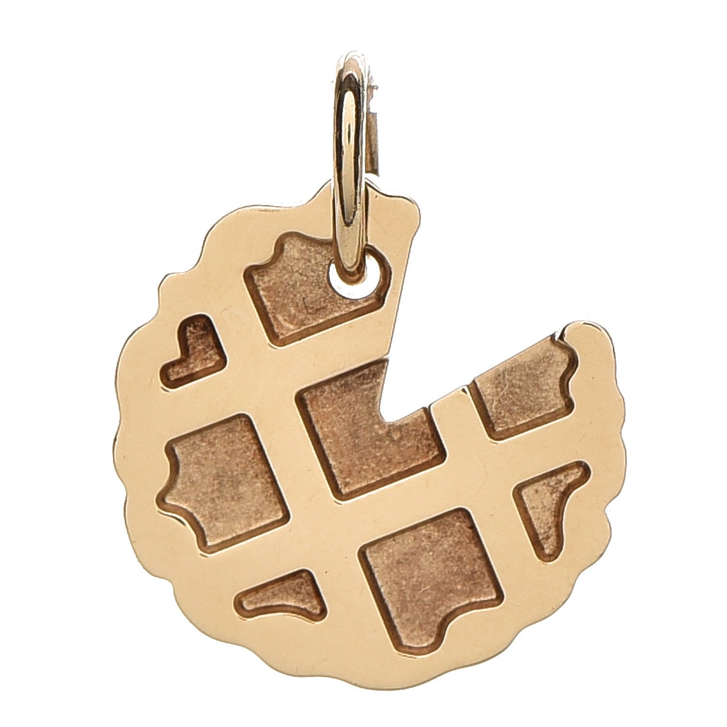 Tiffany 18K Yellow Gold Sugar Pie Charm 1 of 3
