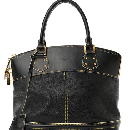Louis Vuitton Suhali Lockit MM Black 7 of 22