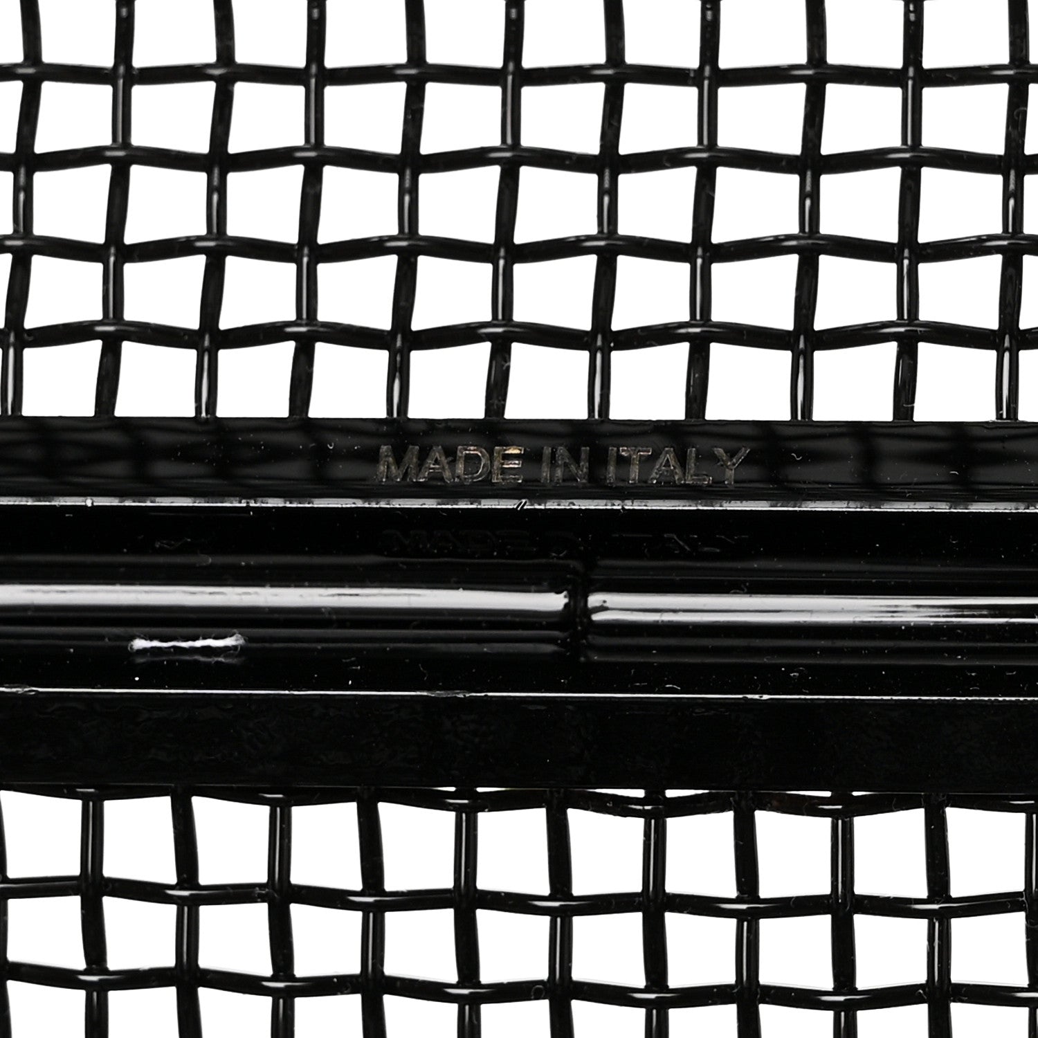 Saint Laurent Brass Lambskin Monogram Cassandre Cage Bag Black 7 of 10