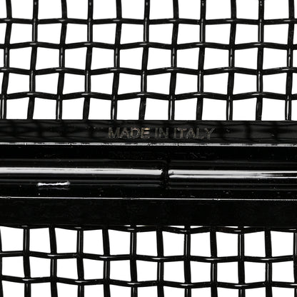 Saint Laurent Brass Lambskin Monogram Cassandre Cage Bag Black 7 of 10