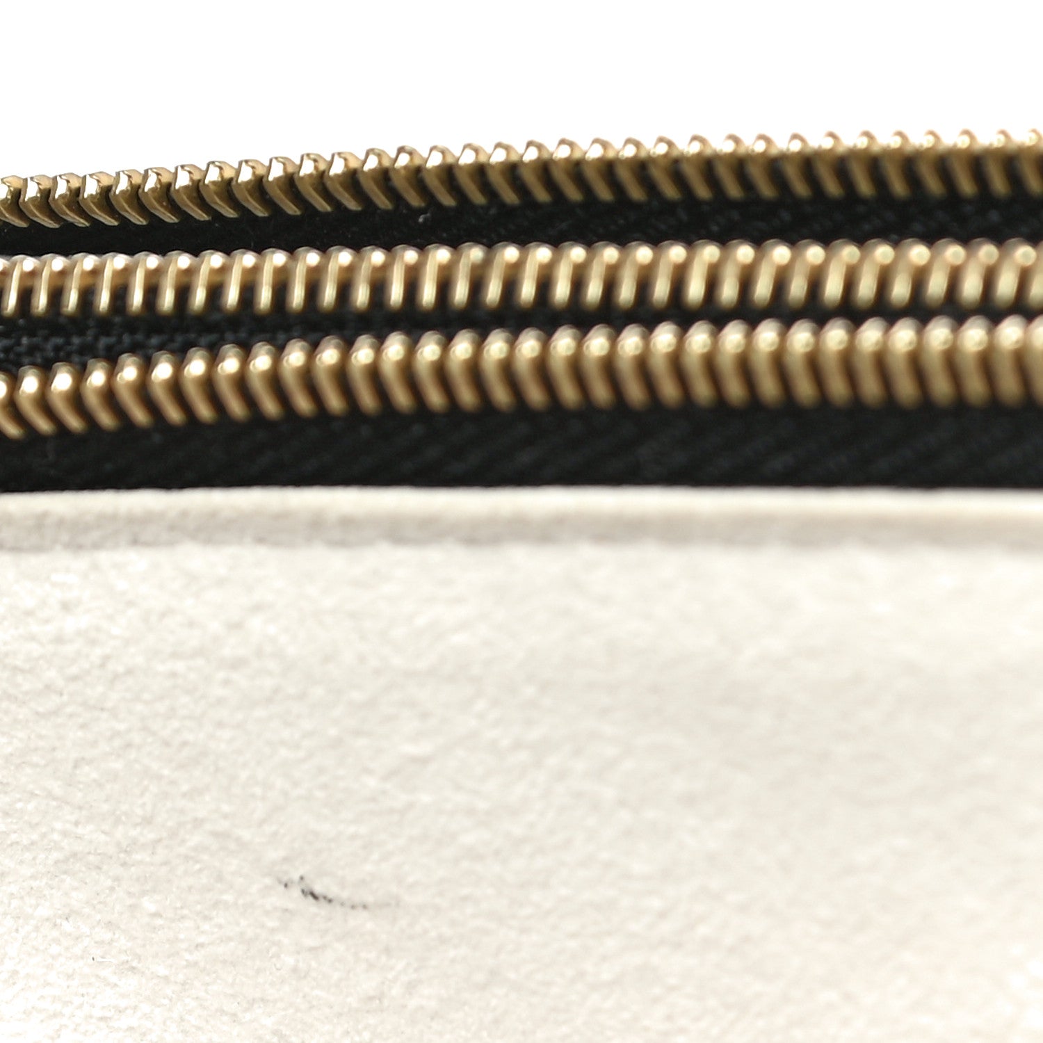 Louis Vuitton Monogram Giant Crafty Double Zip Pochette Creme Caramel 11 of 11