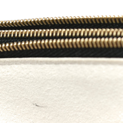Louis Vuitton Monogram Giant Crafty Double Zip Pochette Creme Caramel 11 of 11