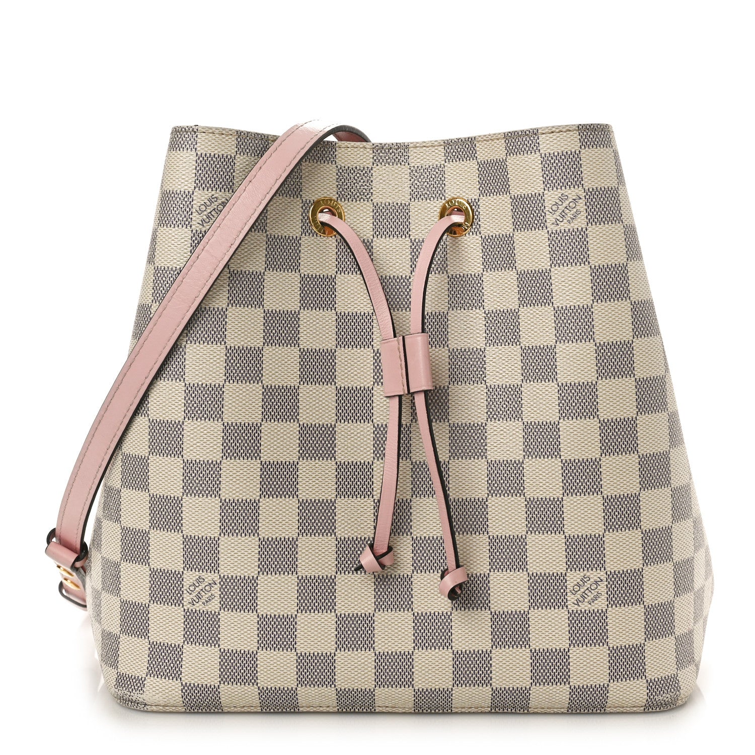 Louis Vuitton Damier Azur Neonoe MM Eau De Rose 1 of 12