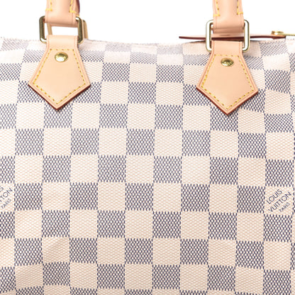 Louis Vuitton Damier Azur Speedy 25 10 of 11