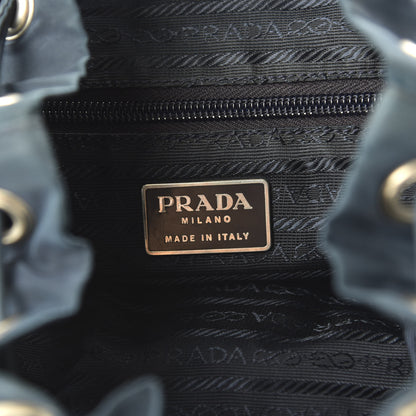 Prada Tessuto Nylon Vela Small Backpack Baltico 7 of 11