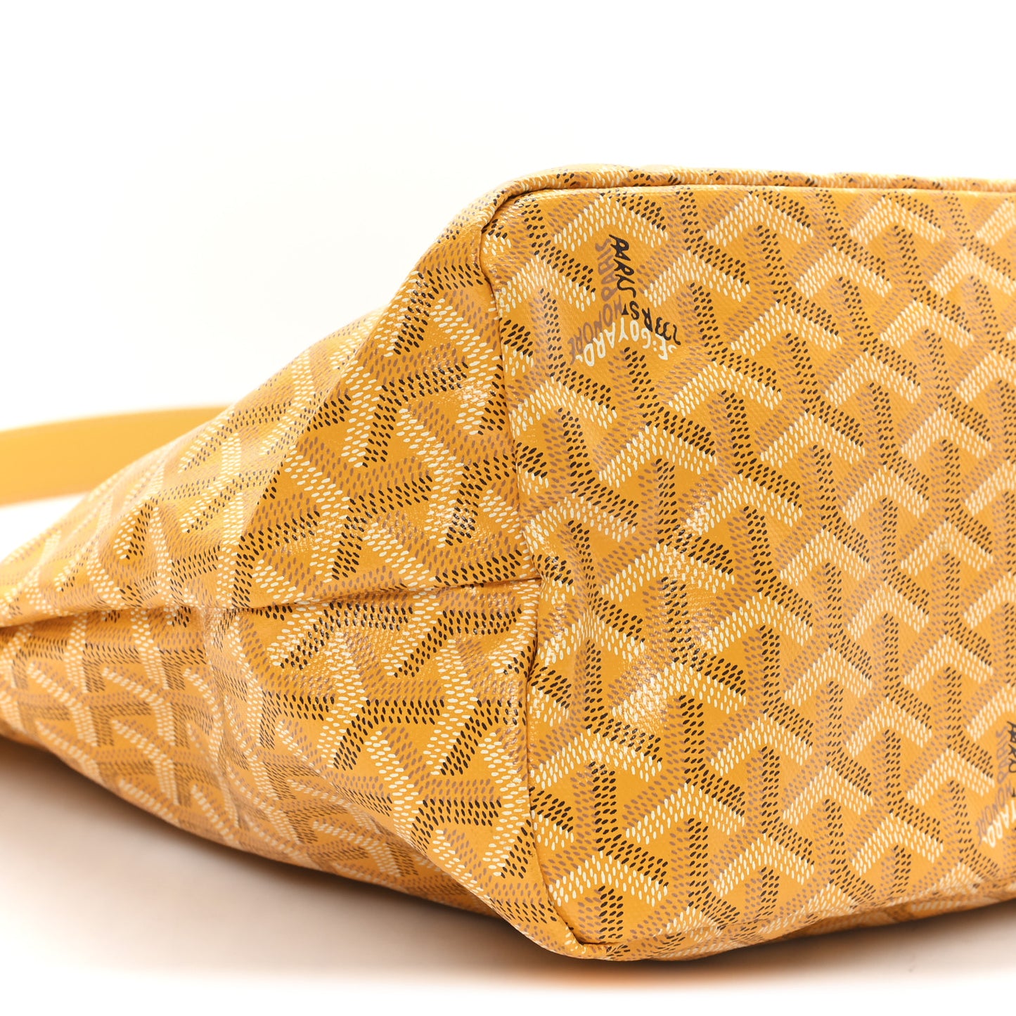 Goyardine Boheme Hobo Yellow