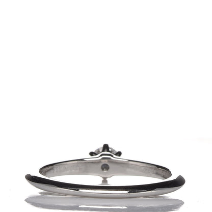 Tiffany Platinum Diamond .24ct Solitaire Engagement Ring 53 6.25 4 of 7