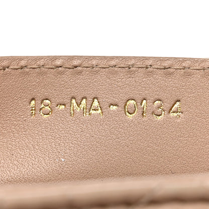 Christian Dior Lambskin Cannage Medium Lady Dior Beige 7 of 12