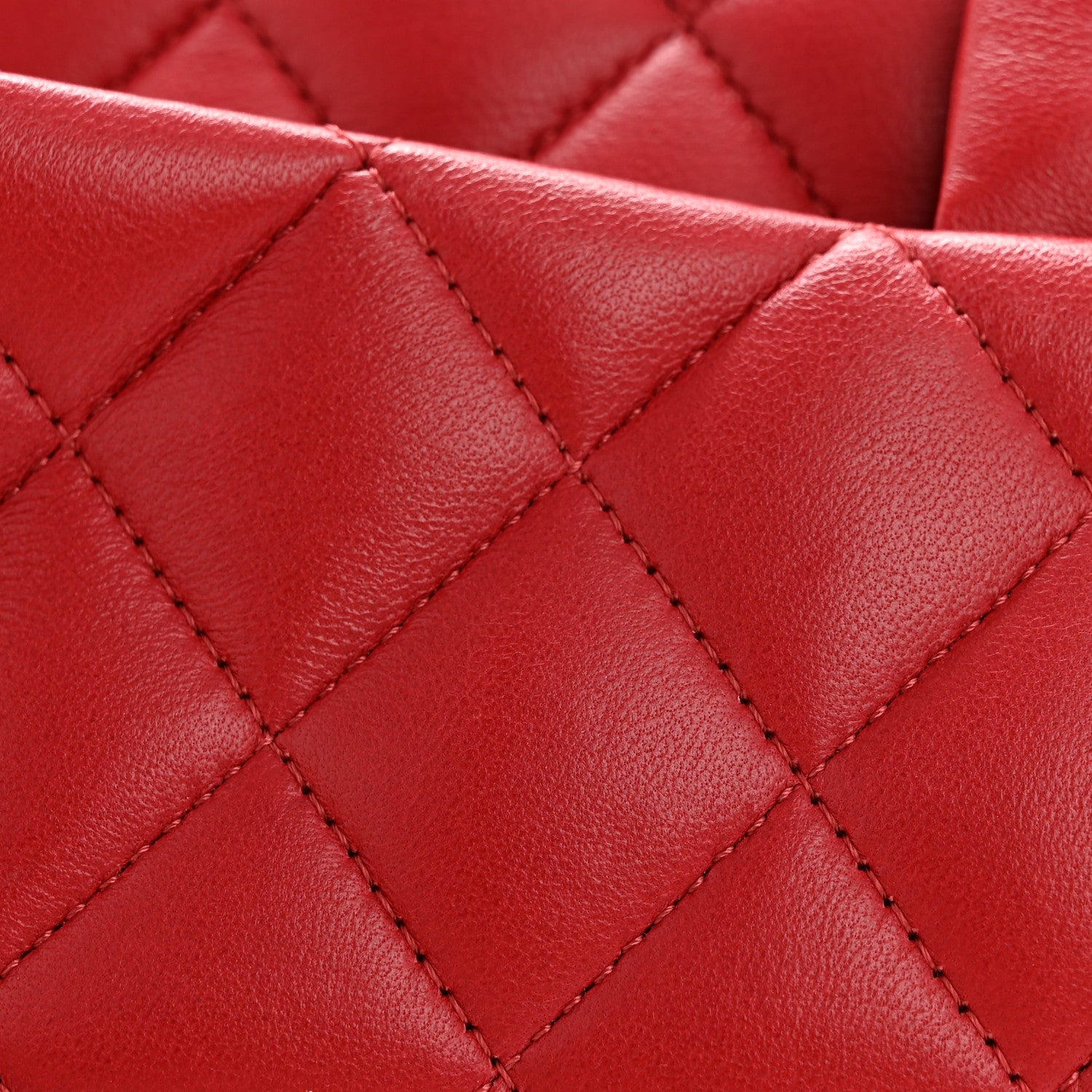 Chanel Lambskin Quilted Small Double Flap Dark Red 12 of 12
