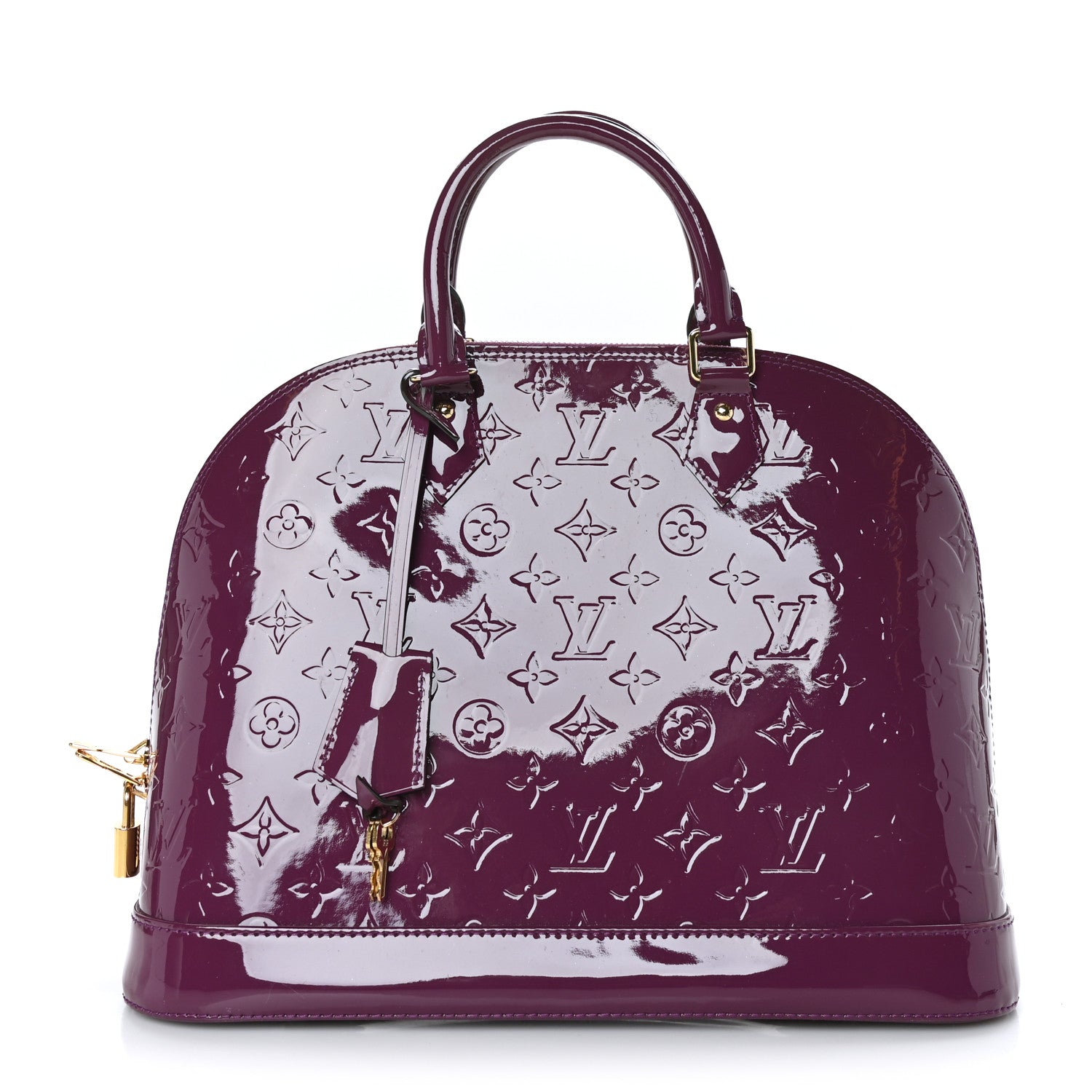 Louis Vuitton Vernis Alma MM Amethyste 1 of 8