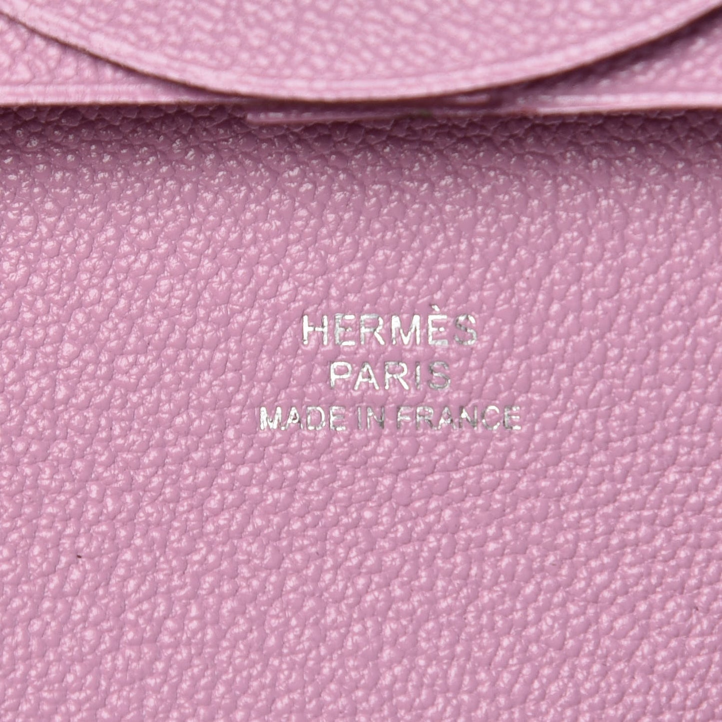 Chevre Mysore Bastia Coin Purse Mauve Sylvestre