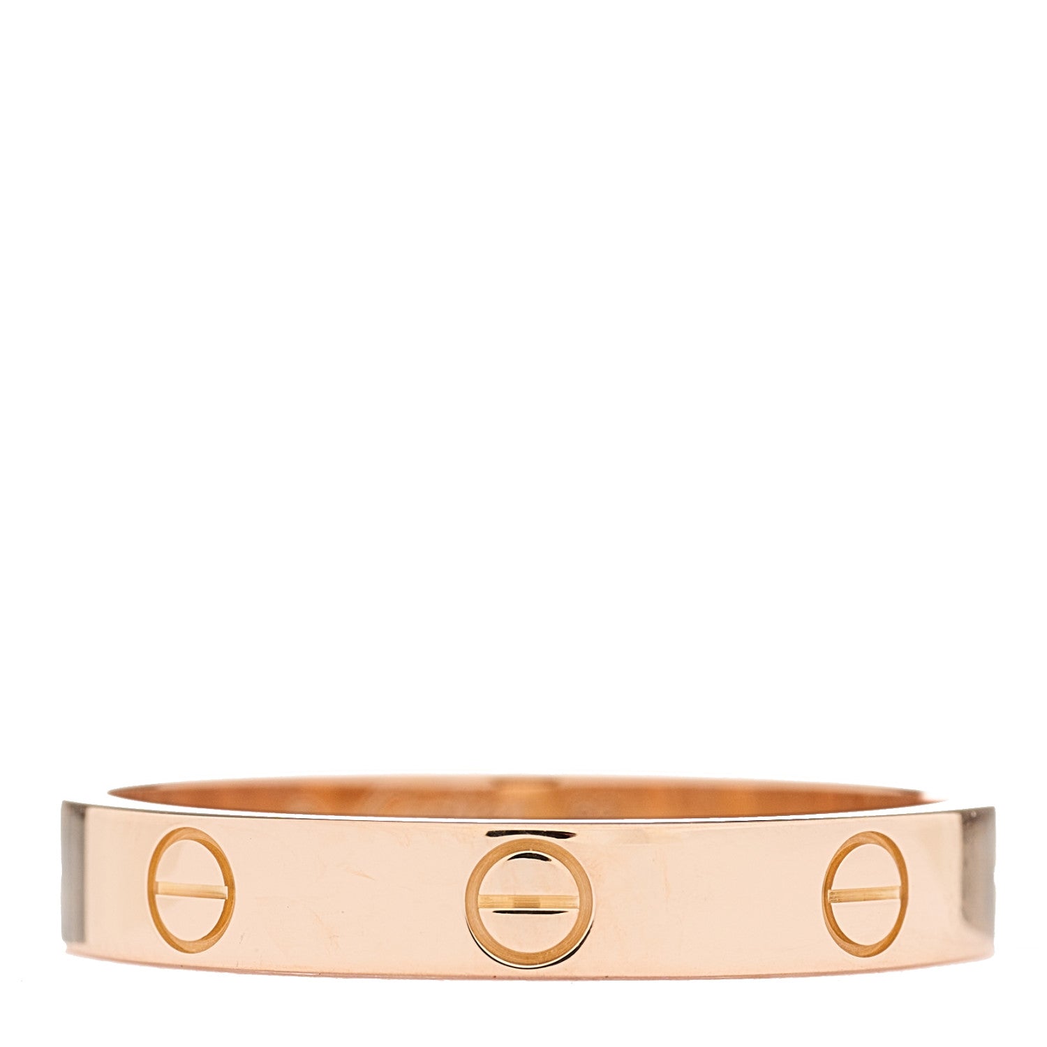 Cartier 18K Pink Gold 3.5mm LOVE Wedding Band Ring 62 10 1 of 4