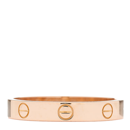 Cartier 18K Pink Gold 3.5mm LOVE Wedding Band Ring 62 10 1 of 4