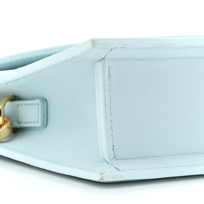 Jacquemus Calfskin Le Sac Rond Pale Blue 9 of 13