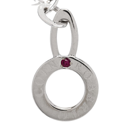 Roberto Coin 18K White Gold Chic and Shine Oval Link Bracelet 3 of 3