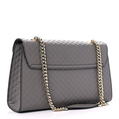 Gucci Soft Microguccissima Medium Emily Chain Shoulder Bag Loess 3 of 11