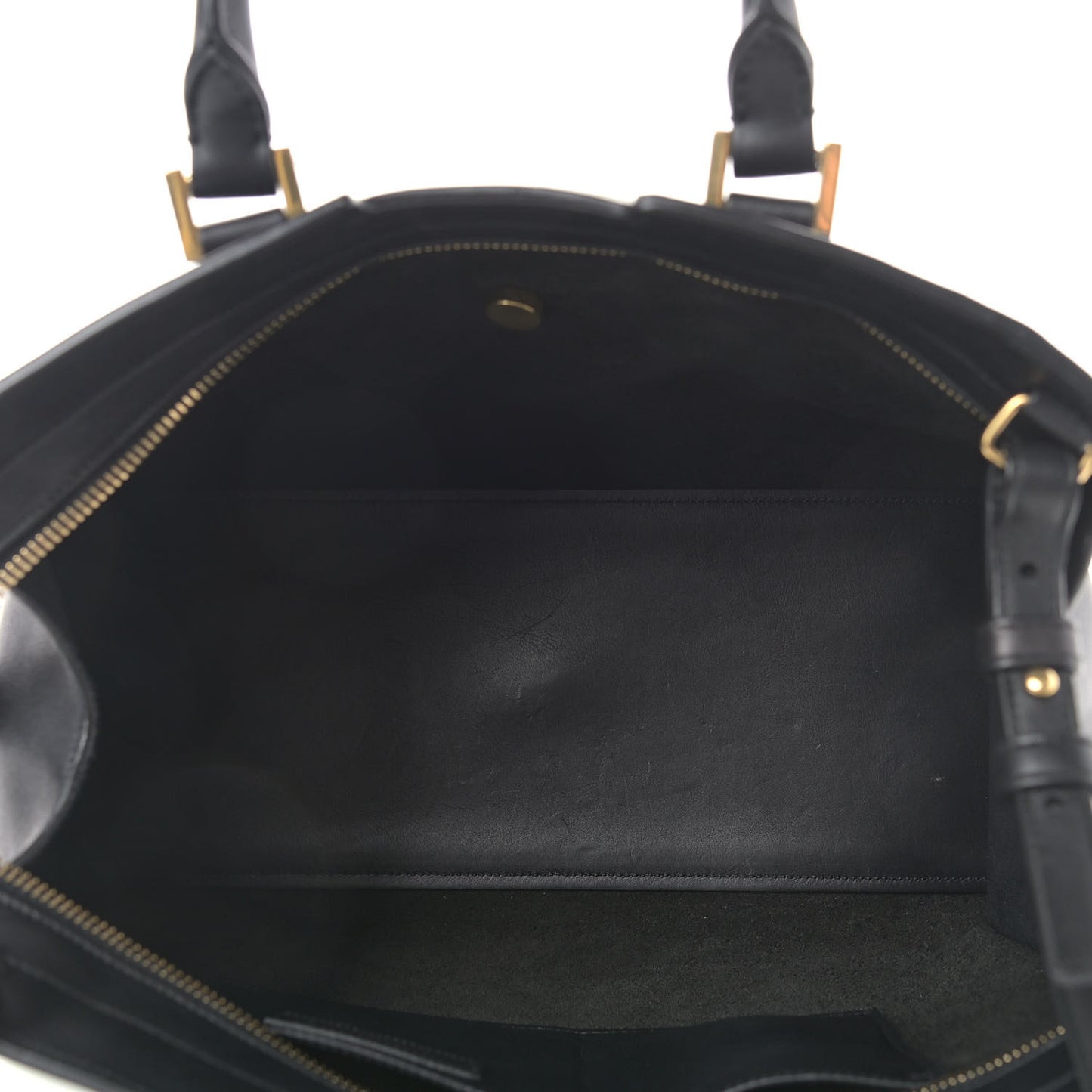 Calfskin Small Classic Y Cabas Black