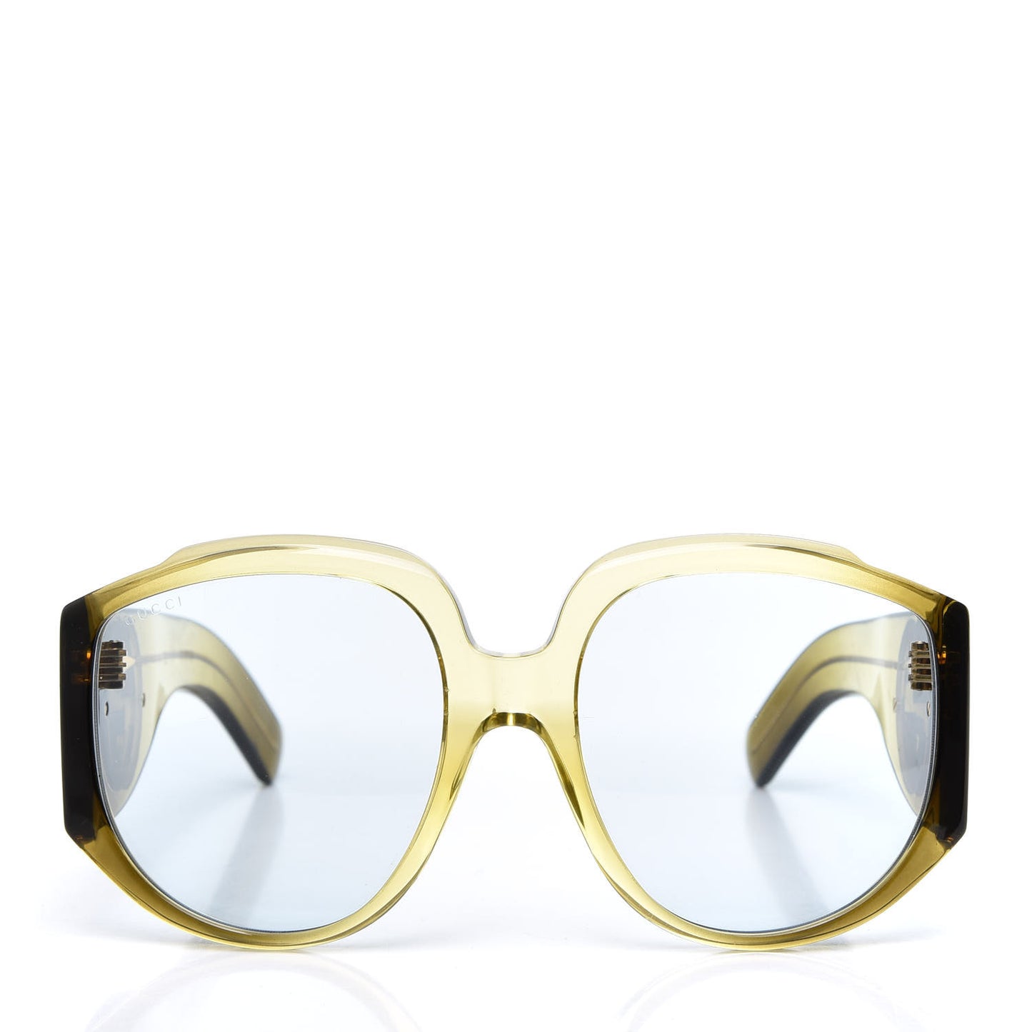 Acetate Oversized Interlocking G Sunglasses GG0151S Yellow