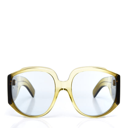 Gucci Acetate Oversized Interlocking G Sunglasses GG0151S Yellow 2 of 8
