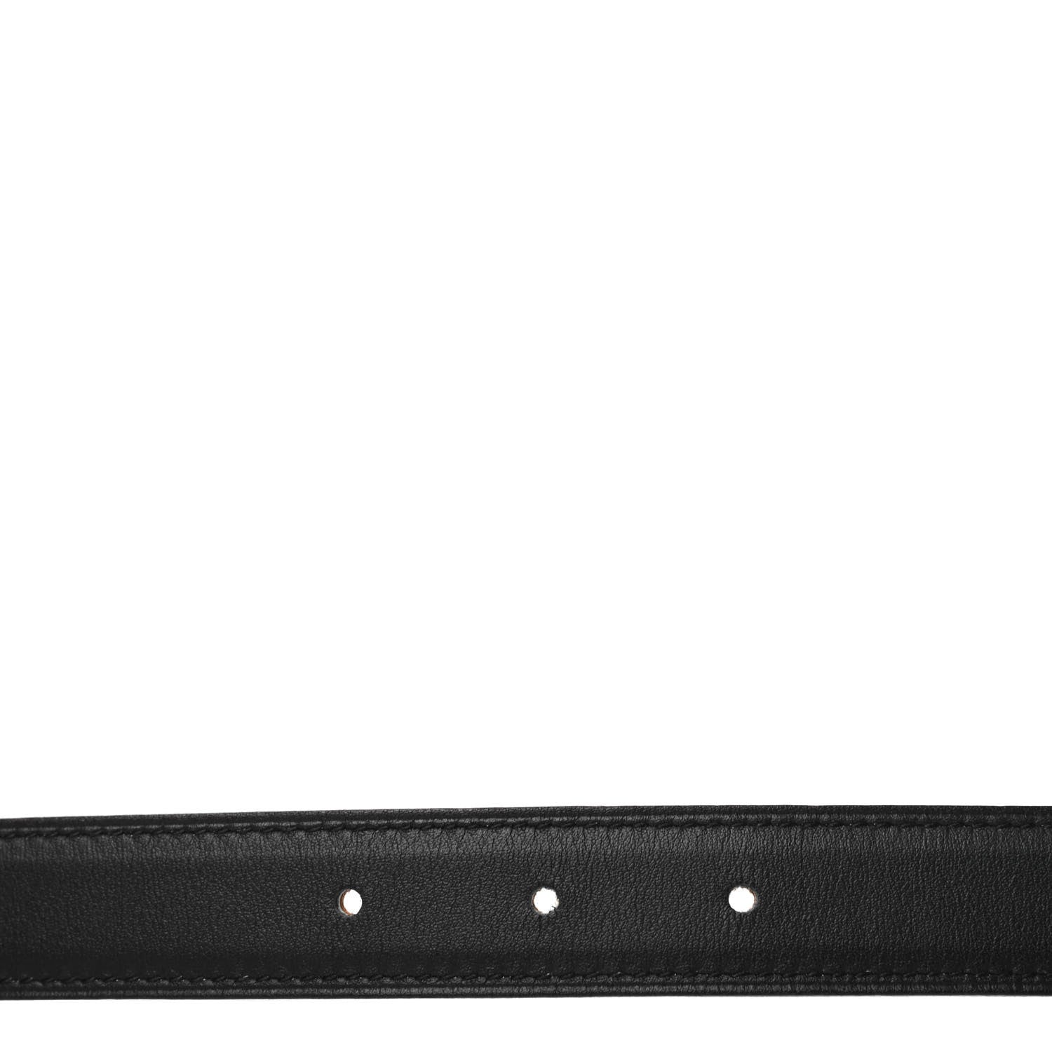 Hermes Swift Epsom 24mm Mini Constance H Belt 85 Black Gold 4 of 4