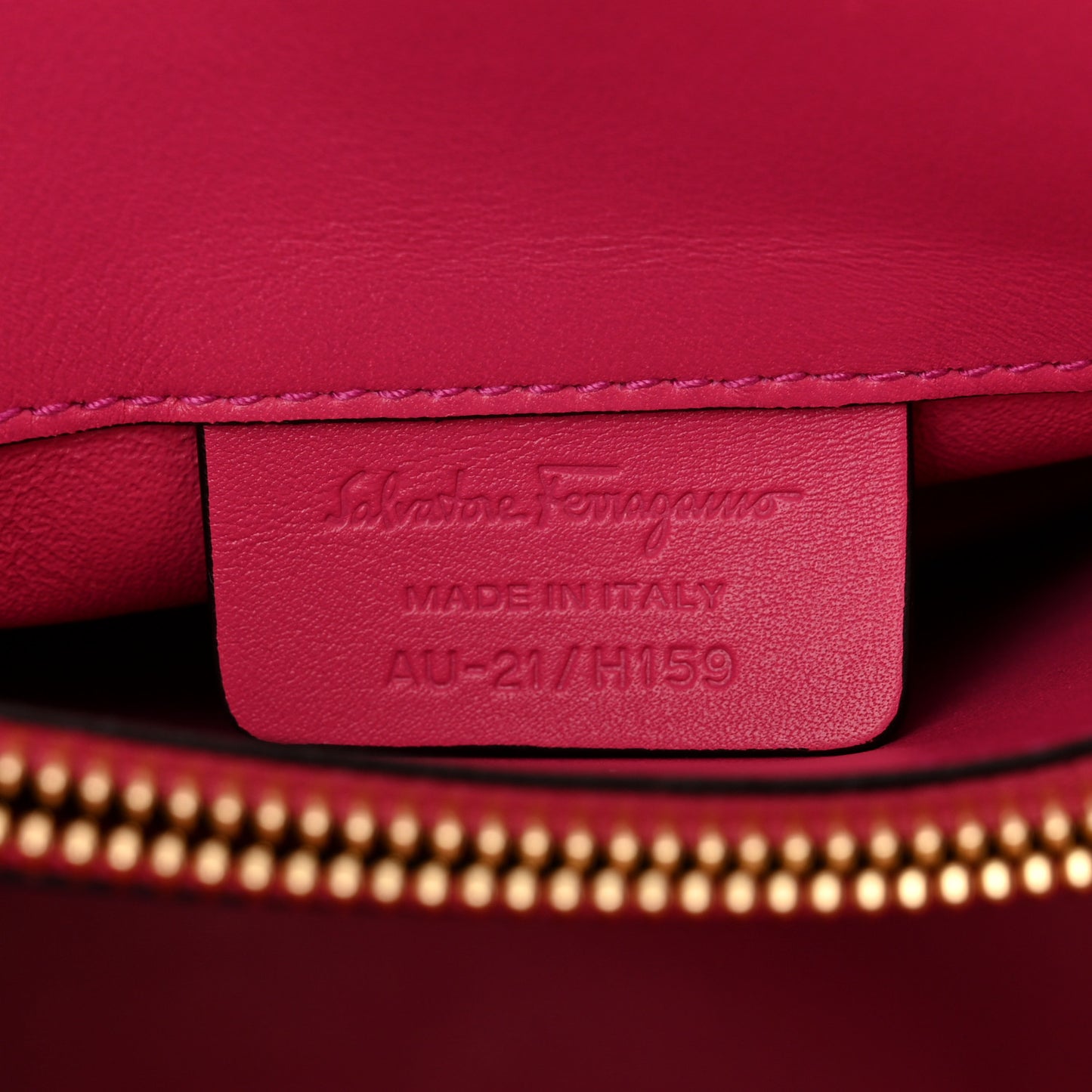 Calfskin Medium Studio Bag Hot Pink