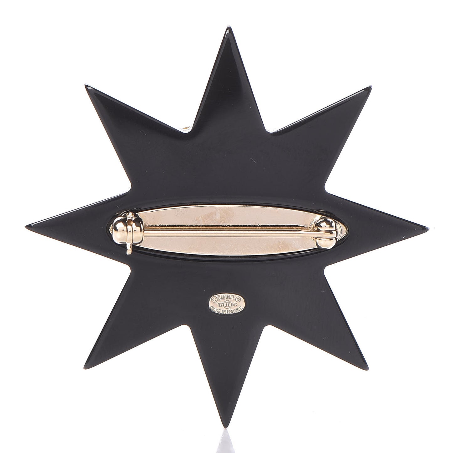 Resin CC Star Brooch Multicolor