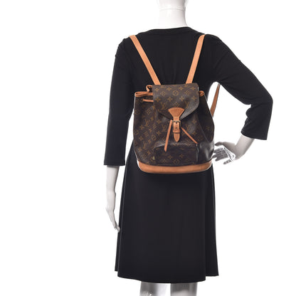 Louis Vuitton Monogram Montsouris MM Backpack 2 of 11