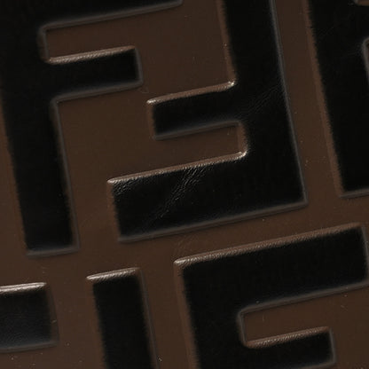 Fendi Vitello Century Bi-Color FF 1974 Embossed Belt Bag Maya Black 11 of 13