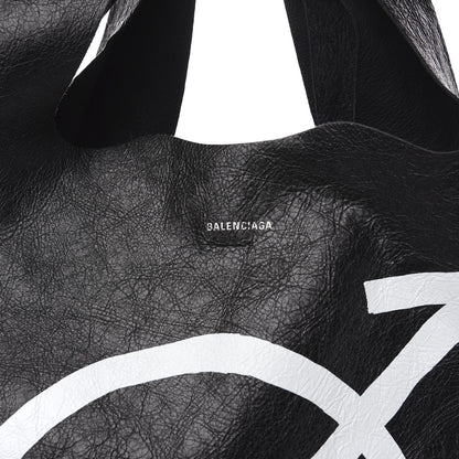Balenciaga Agneau Arena All Gender M Supermarket Shopper Black White 10 of 11