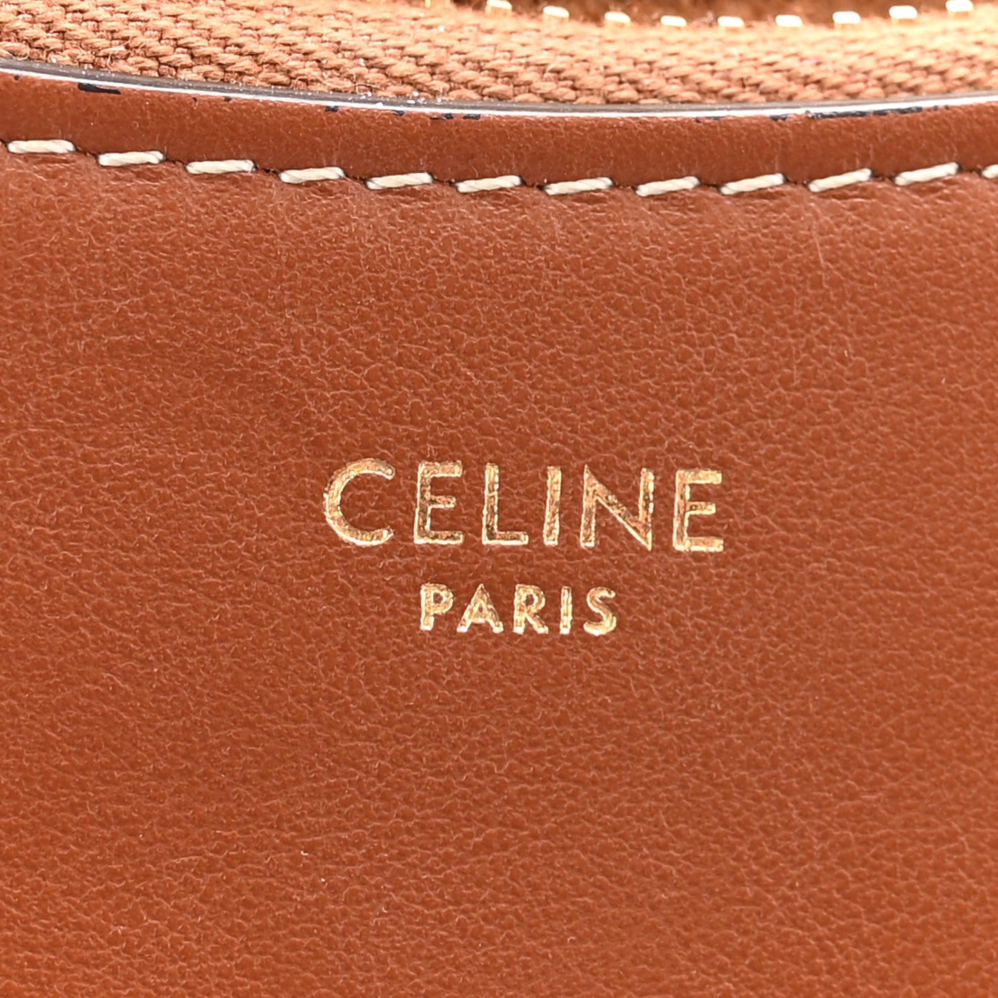 Smooth Calfskin Medium Chain Strap Ava Shoulder Bag  Tan
