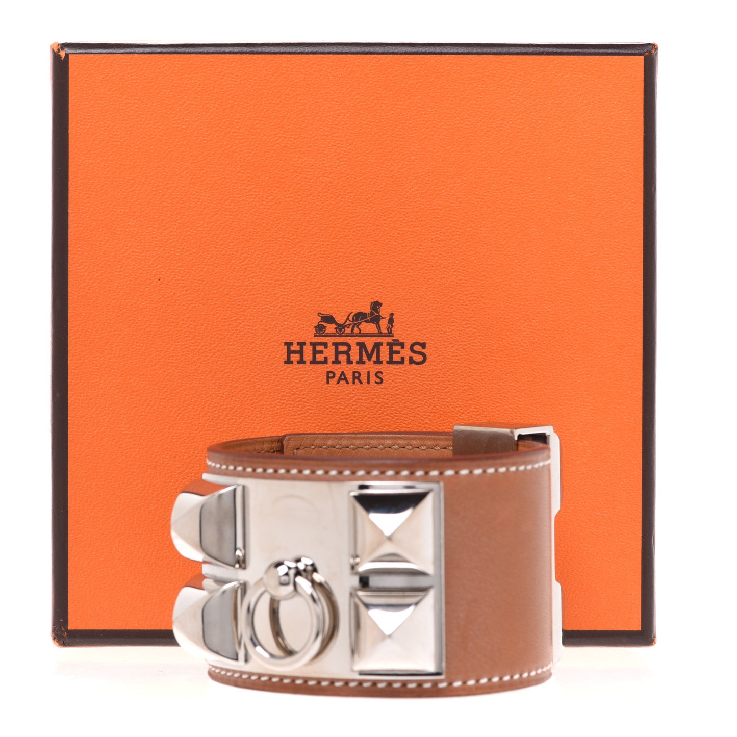 Barenia Collier de Chien CDC Bracelet S Fauve