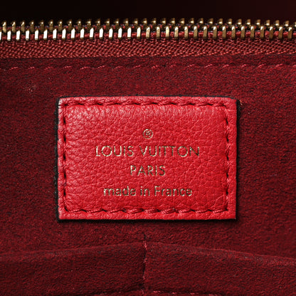 Louis Vuitton Calfskin Monogram Kimono Tote Cherry 6 of 10