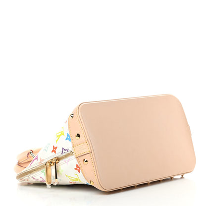 Louis Vuitton Monogram Multicolor Alma White 4 of 16